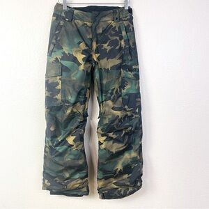 Burton Exile Camo Cargo Snowboarding Pants Size XL